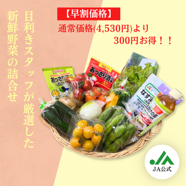 那珂直売所スタッフ厳選セット | 茨城の名産品の産直お取り寄せならJA